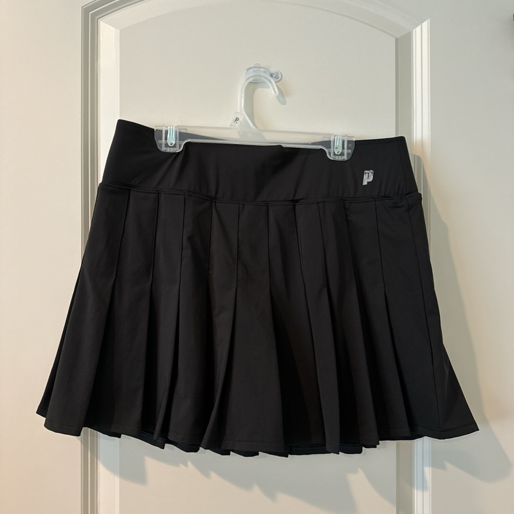 Prince Black Pleated Tennis Skirt